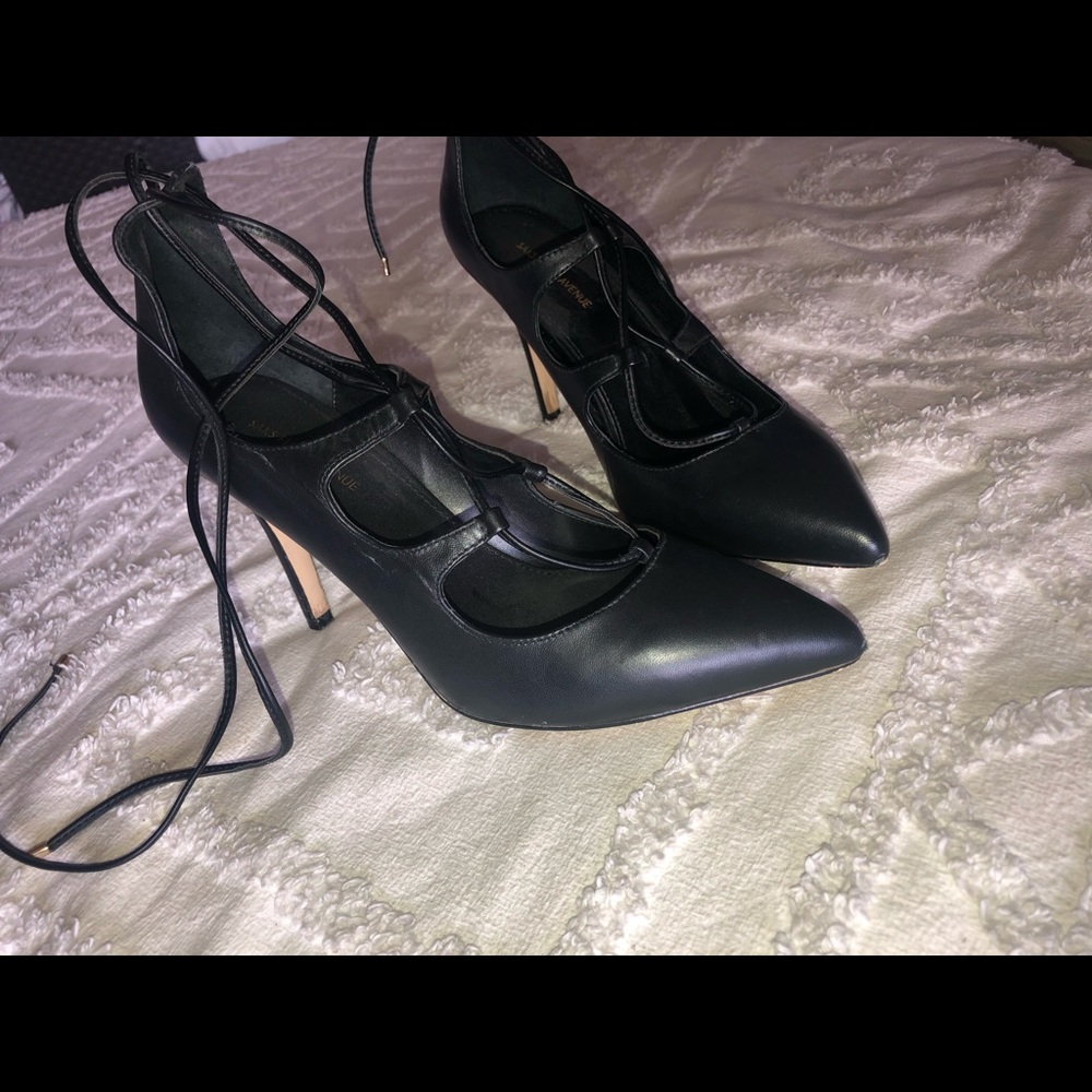 Black Saks Fifth Ave shoes